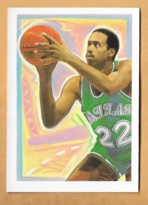 LISTA DE VERIFICACIÓN ROLANDO BLACKMAN DALLAS MAVERICKS #350 AROS DE LA NBA 1990-91 - Imagen 1 de 2