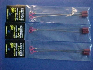 6 NEW HT Ice Fishing Marmooska Spring Bobber Rubber Snap On MSB-2 for jigs rod - Picture 1 of 4
