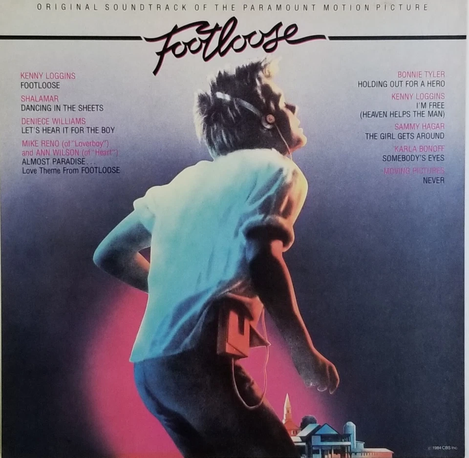 FOOTLOOSE-ORIGINAL SOUNDTRACK Promo Album Flat 1984 NM! Suitable For Framing