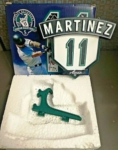 Edgar Martinez replica numero 11 targa da collezione Seattle Mariners esposizione nuova con scatola - Foto 1 di 4