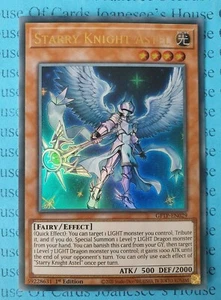Tarjeta Starry Knight Astel GFTP-EN029 Ultra Rara Yu-Gi-Oh 1a Edición Nueva - Imagen 1 de 3