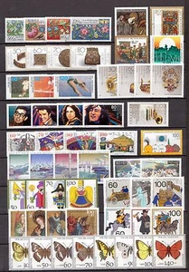 P134) Germany 85 complete sets/issues 1970´s/80´s/90´s MNH semi-postal, 4 scans - Picture 1 of 4