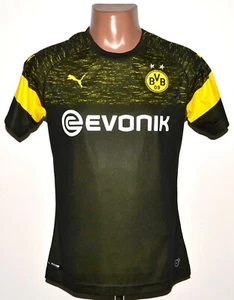 BORUSSIA DORTMUND 2018/2019 AWAY FOOTBALL SHIRT PUMA L WOMEN - Picture 1 of 4