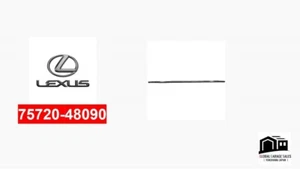 Lexus OEM 75720-48090 RX350L RX450hL Front Left Driver Belt Molding '18-'21 - Picture 1 of 8