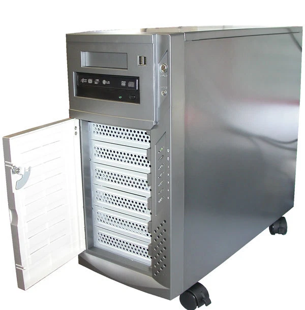 XEON SERVER PC COMPUTER RECHNER 4x CORE 2600 MHz 4GB RAM RAID CONTROLLER 1TB HDD - Bild 1 von 1