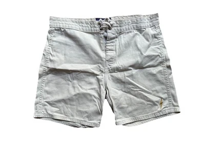 Pantalones Cortos Lightning Bolt Pelican Off-White Crema Talla 32 Todo Algodón Usados Foto 1 de 4