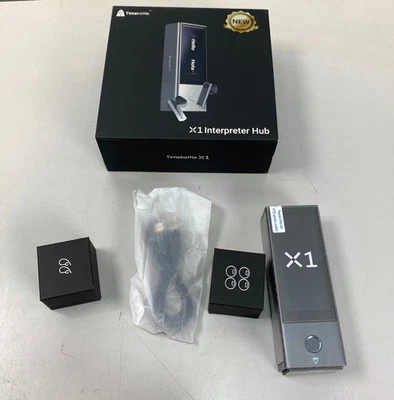 Timekettle X1 AI Interpreter Hub Standalone Translator - Image 1 of 4