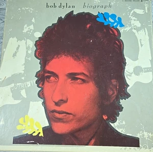Vtg Bob Dylan BOX SET Biograph 5 Vinyl LP 1985 Columbia Booklet 53 Songs Folk - Picture 1 of 15
