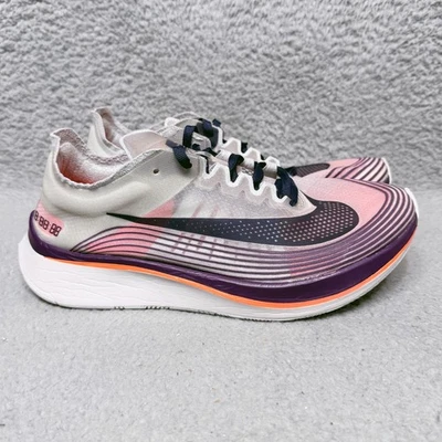 Nike Zoom Fly SP NikeLab Mens Size 7.5 Running Shoes Neutral Indigo Purple Pink - Image 1 of 4