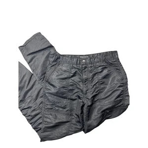 Bugle Boy Vintage Men's 32M Nylon Cargo Black Countdown Parachute Pants Y2K - Picture 1 of 12