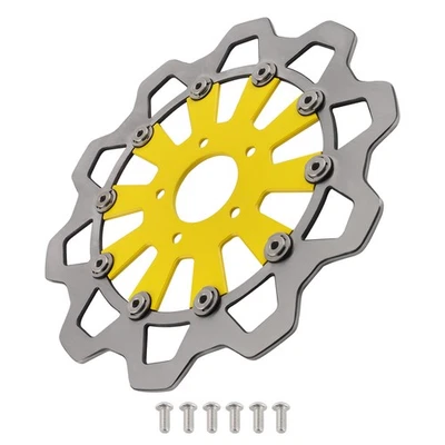Brake Rotor Disc 11.8inch for Harley-Davidson Breakout Softail 2013-2021 Yellow Foto 1 de 4
