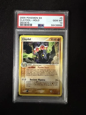 Pokemon Claydol EX Deoxys Holo Rare #5 PSA 10 Gem Mint - Image 1 of 2