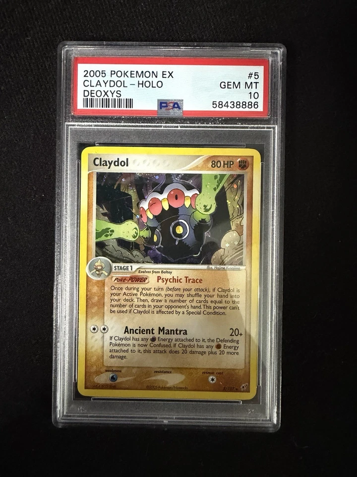 Pokemon Claydol EX Deoxys Holo Rare #5 PSA 10 Gem Mint - Image 1 of 2