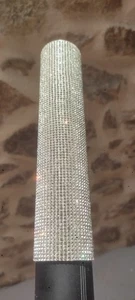 Housse de Microphone en strass brillant / shiny pour Microphone sans fil - Imagen 1 de 3