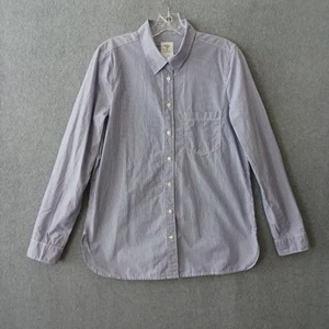 Gap Shirt Womens Small Blue Striped Long Sleeve Button Casual Workwear Shirt - Picture 1 of 14