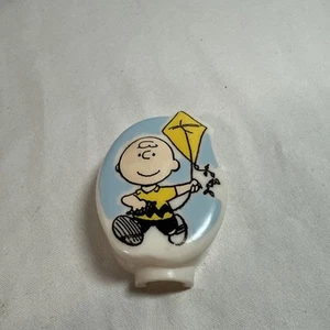 Vintage CHARLIE BROWN luce notturna volante solo copertura aquilone! - Foto 1 di 5