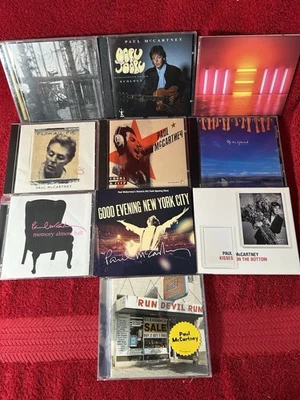 10 Paul McCartney cd lot 12 discs - Image 1 of 4