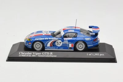 400011457 Chrysler Viper GTS-R n57 Terrein Cochet Dayraut Le Mans 24h 2001 Minic - Immagine 1 di 4