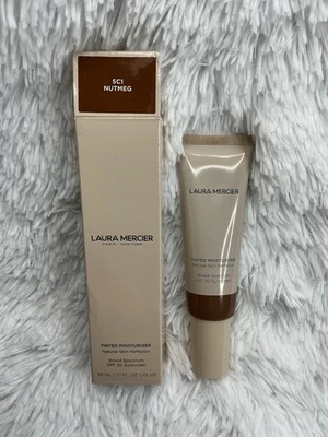 Laura Mercier Tinted Moisturizer Natural Skin Perfector 5C1 NUTMEG - NEW NO SEAL - Image 1 of 4