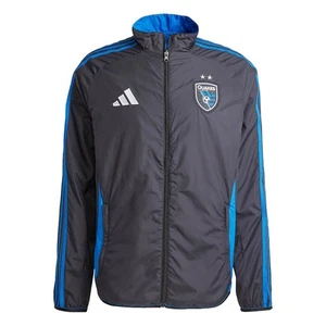 Adidas San Jose Earthquakes Reversible Anthem Fußballjacke Herren M Neu mit Etikett $ 110 - Bild 1 von 12