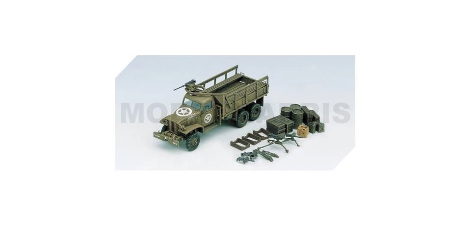 ACADEMY 13402 1/72 U.S. 2.5ton Cargo Truck and Accessories - Immagine 1 di 1