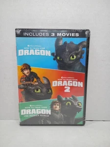 How to Train Your Dragon: 3-Movie Collection [New DVD] 3 Pack - Picture 1 of 5