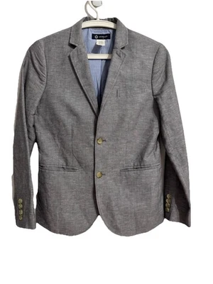 Chaqueta Blazer J Crewcuts Talla 12 Thompson Niños Gris Boda Formal Foto 1 de 4