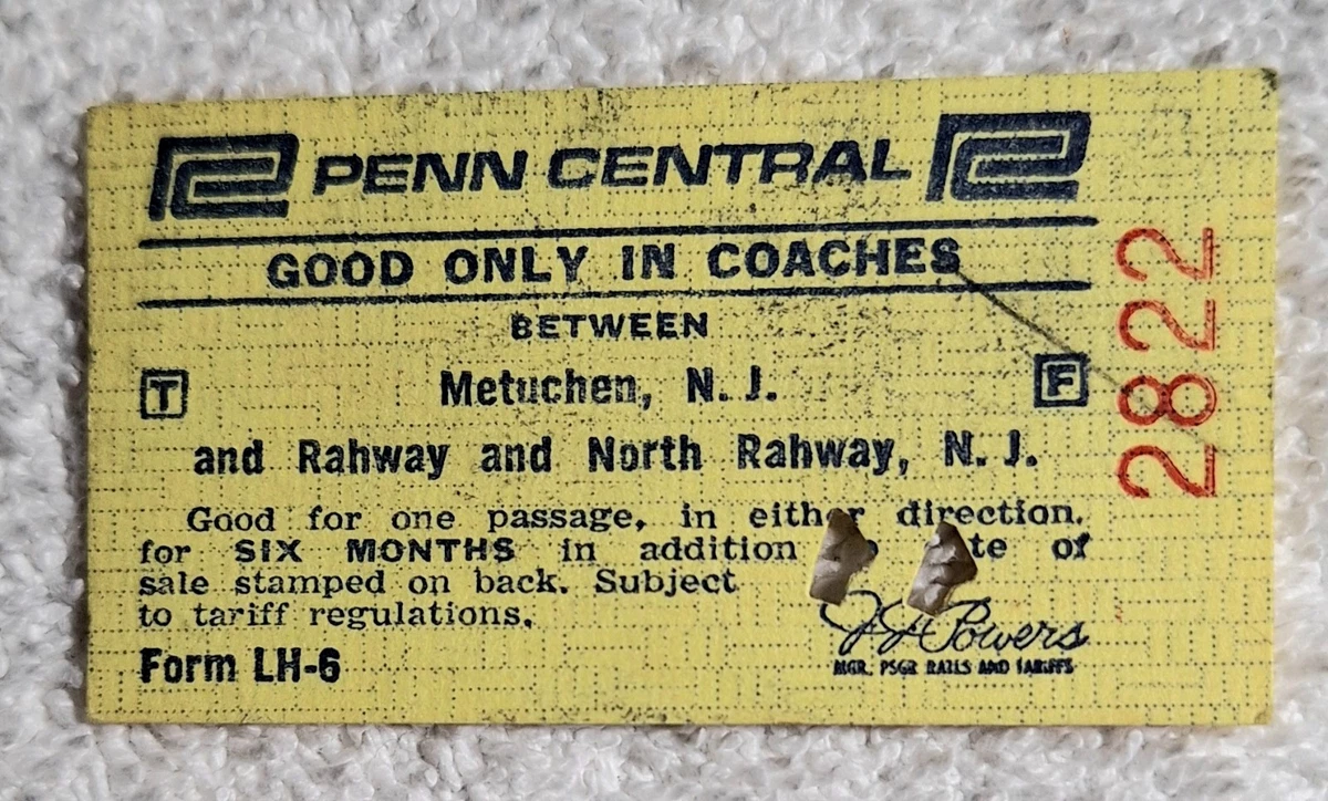 ビンテージAmtrak NYG ↔︎UCA往復切符1991.JAN.26 使用済み Collectible Railroad Passes & Tickets for sale | eBay