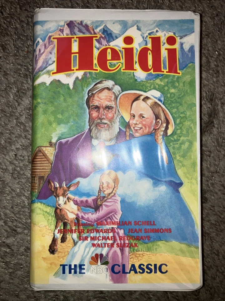 Heidi (VHS, 1992, Good Times Video) Sir Michael Redgrave/Jean Simmons! - Image 1 of 4