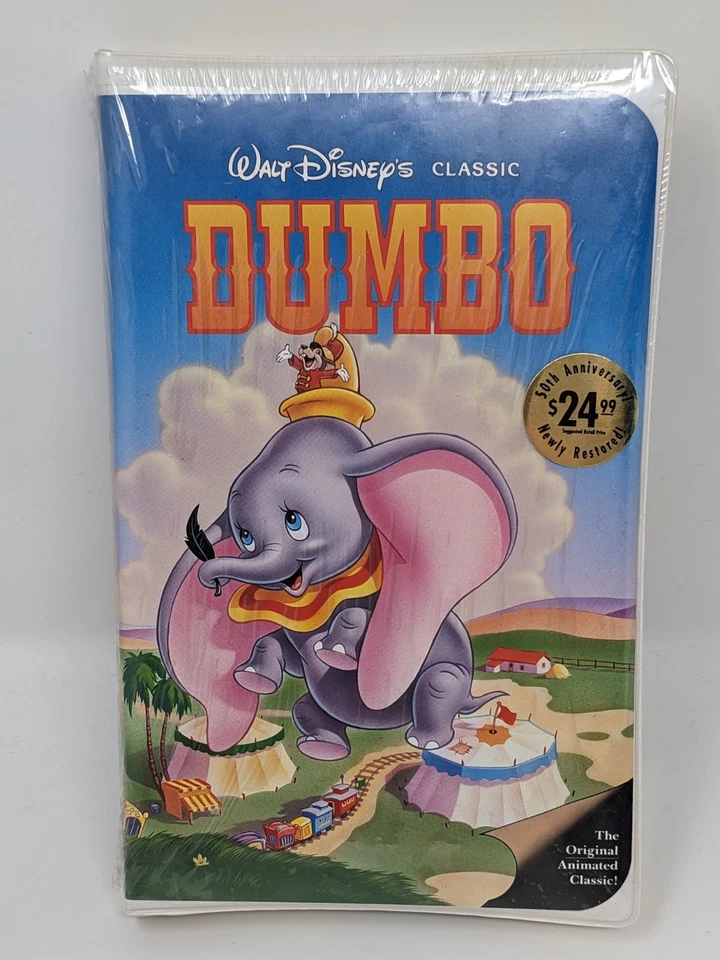 Disney Black Diamond VHS Dumbo Sealed NEU - Bild 1 von 4