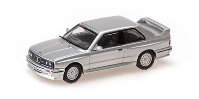 Minichamps 870020224 1/87 BMW M3 E30 1986 ARGENTO Modello Auto - Immagine 1 di 4