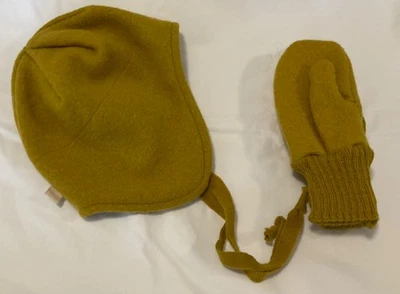Disana Kinder Mütze und Handschuhe Größe 3 Alter 2-6 Neu - Bild 1 von 3