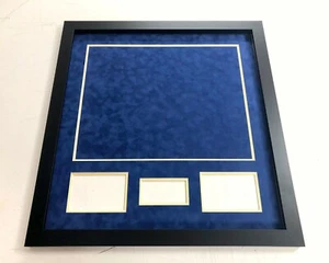 PREMIUM Golf Flag Frame Kit for Signed UK Open Flags - Free Photos & Name Plate - Picture 1 of 1