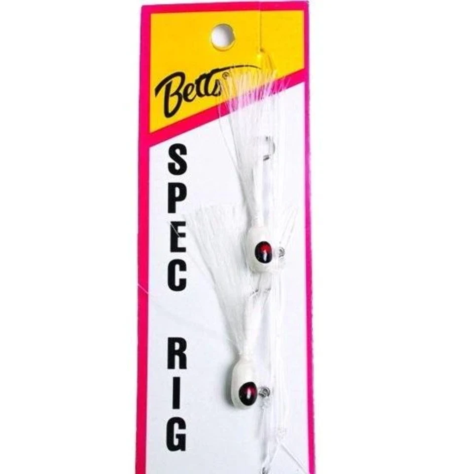 Betts Spec Rig Magnum 1/8 oz blanco/blanco Foto 1 de 1