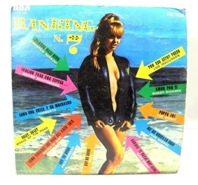 RCA VICTOR Ranking No. 7 Rare Latin Import LP - The Sweet, Nicola Di Bari, Arbex - Image 1 of 4