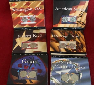 US Mint Quarter s for DISTRICT & US TERRITORIES Series 1-6 Complete Set P&D - Picture 1 of 10