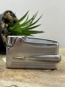 VINTAGE  POCKET CIGARETTE GAS LIGHTER RONSON ORIGINAL England for parts! - Picture 1 of 17