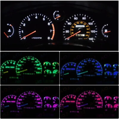 White Gauge Cluster LED Bulb Kit for Toyota MR2 SW20 3S-GTE 5S-FE 1991-1995 - Image 1 of 4