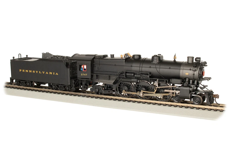 Bachmann 84408 HO Scale PRR Post-War Modern Pilot K4 4-6-2 Pacific #3747 - Image 1 of 1