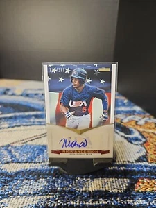 2012 Panini USA Baseball - 15U National Nick Anderson Team Signatures #2 /299 - Bild 1 von 3