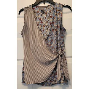 Kate & Mallory Womens Blouse Floral Sleeveless Top (Size Small) Shirt  - Picture 1 of 8