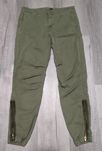 Mother Jeans Gr. 27 Misfit Crop Island Fever Crop grün Jogginghose Hose LESEN - Bild 1 von 13