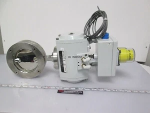 GT GTVG. 83x90.CP12A 100mm ID Pneumatic Actuated Stainless Steel Butterfly Valve - Picture 1 of 8