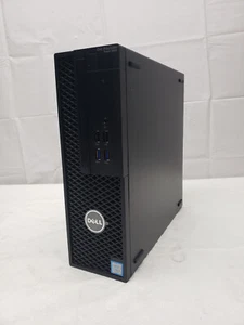 Dell Precision Tower 3420 SFF i3-7100 8GB RAM 500GB HDD Windows 10 Small Desktop - Picture 1 of 6