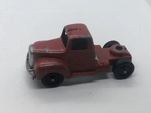 vintage tootsie toy USA red truck cab good rubber wheels - Picture 1 of 3