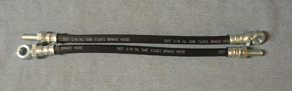 NEW AUSTIN HEALEY SPRITE AND MG MIDGET FRONT BRAKE HOSE PAIR - Image 1 of 1