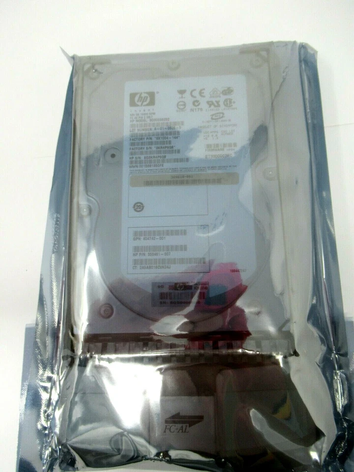 Genuine HP BD30058232 300GB 10000RPM Hard Disk Drive 366023-001 SEALED *NEW*  - Image 1 of 4
