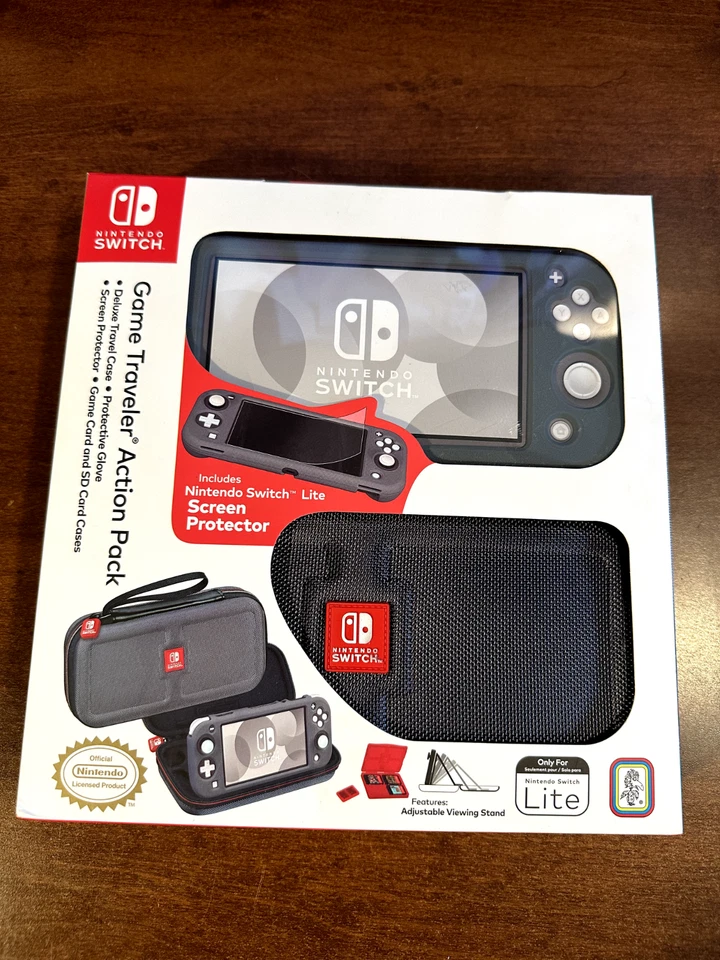 | Nintendo Switch LITE Game Traveler Action Pack Case | Screen Protector