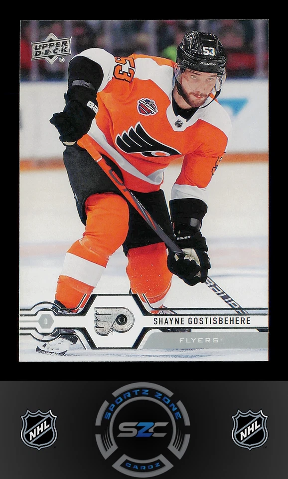 Shayne Gostisbehere - 2019-20 Upper Deck Series 2 Card# 326 - Image 1 of 2