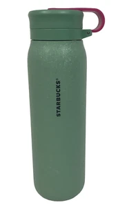 Fall 2022 Starbucks Textured Rainforest Vacuum Insulated 20oz Hard Water Bottle - Picture 1 of 14